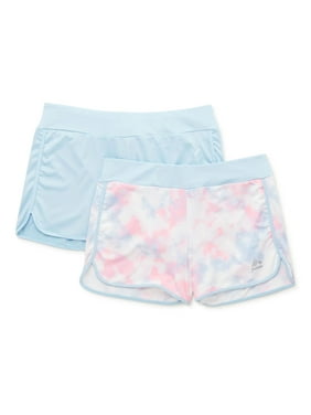 Limited Too Girls 2 Pack Solid and Printed Short